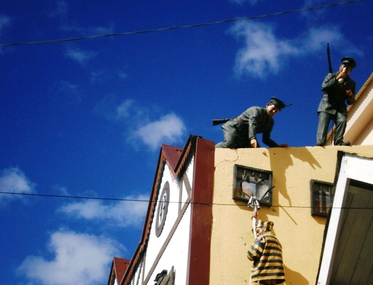 ARGENTINA - Façade of the Thematic Gallery in Ushuaia