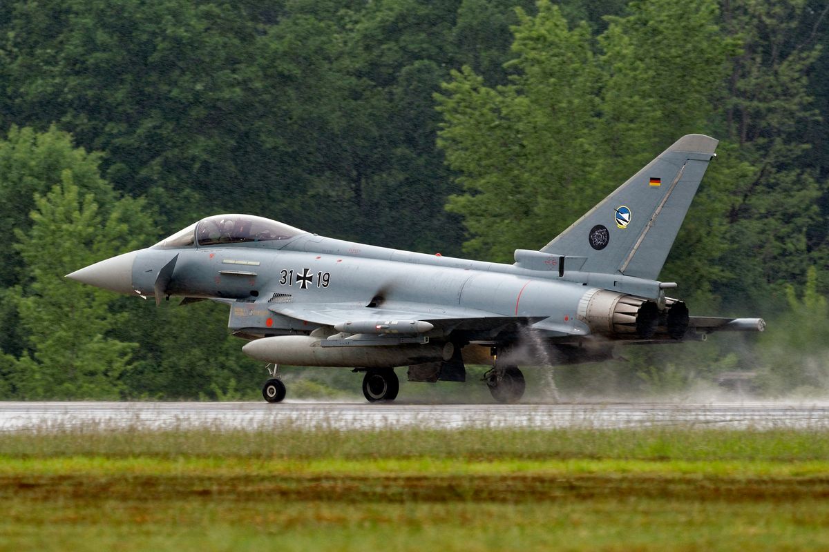 31+19 EF.2000 "Eurofighter / Typhoon" TaktLwG 74 ( TLG-74 ) c/s NTM 2019 / Location : Spottersday ( 17.05.2019 ) zum NATO Tiger Meet 2019 in Mont-de-Marsan