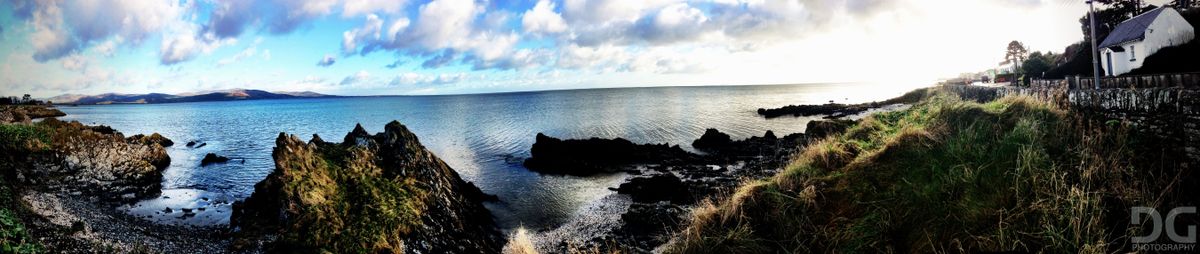 Panoramic photo of Blackrock Seaside, Co. Louth, Ireland